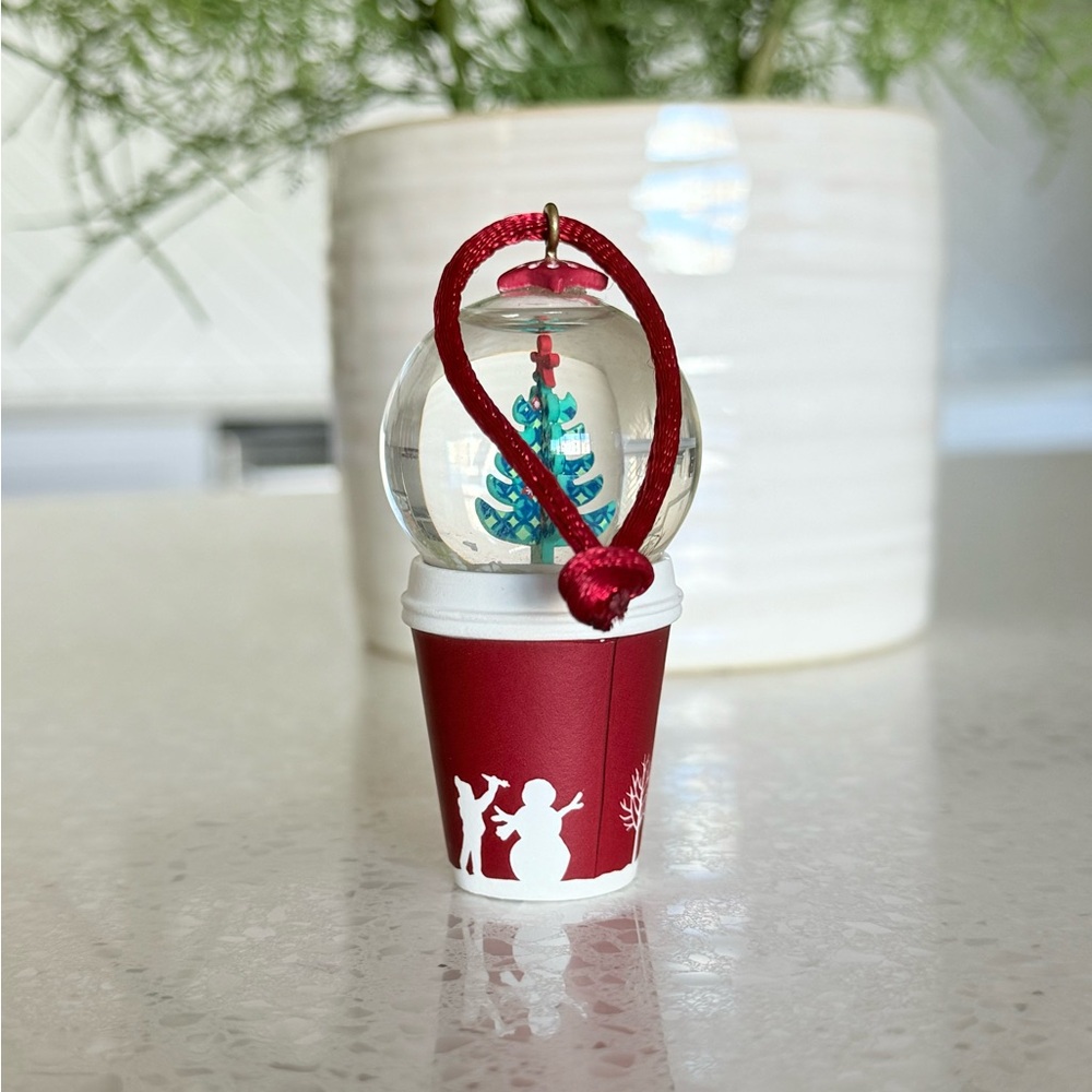 Starbucks 2006 mini globe ornament RARE - Picture 3 of 5